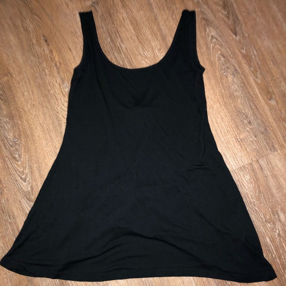 Forever 21 Flowy Black Dress